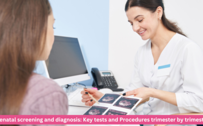 Prenatal screening and diagnosis: Key tests and Procedures trimester by trimester