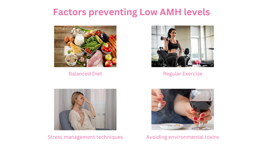 Factors preventing Low AMH levels 